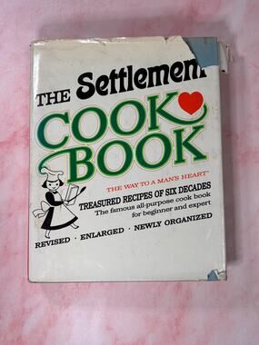 The Settlement Cook Book 1965 Edition Vintage Hardcover Treasured Recipes